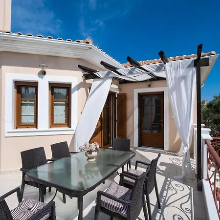 Villa Luxury Rustic Mountain View Lefkada City