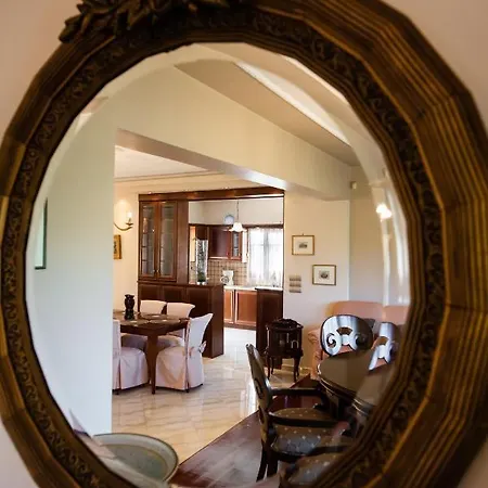 Luxury Rustic Mountain View Villa Lefkada City