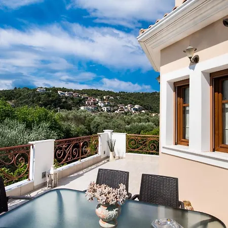 Luxury Rustic Mountain View Lefkada City